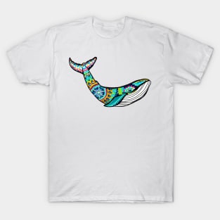 Colorful Whale 2 T-Shirt